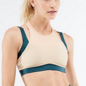 Fabletics Madison High Impact Sports Bra Midnight Wave